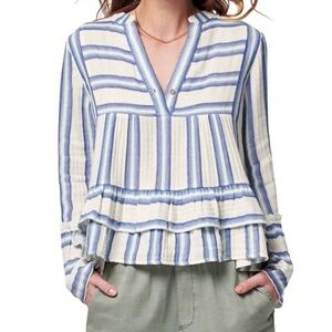 Faherty Vida Baja Stripe Top